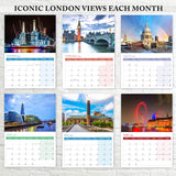 2026 Calendar with London Landmarks
