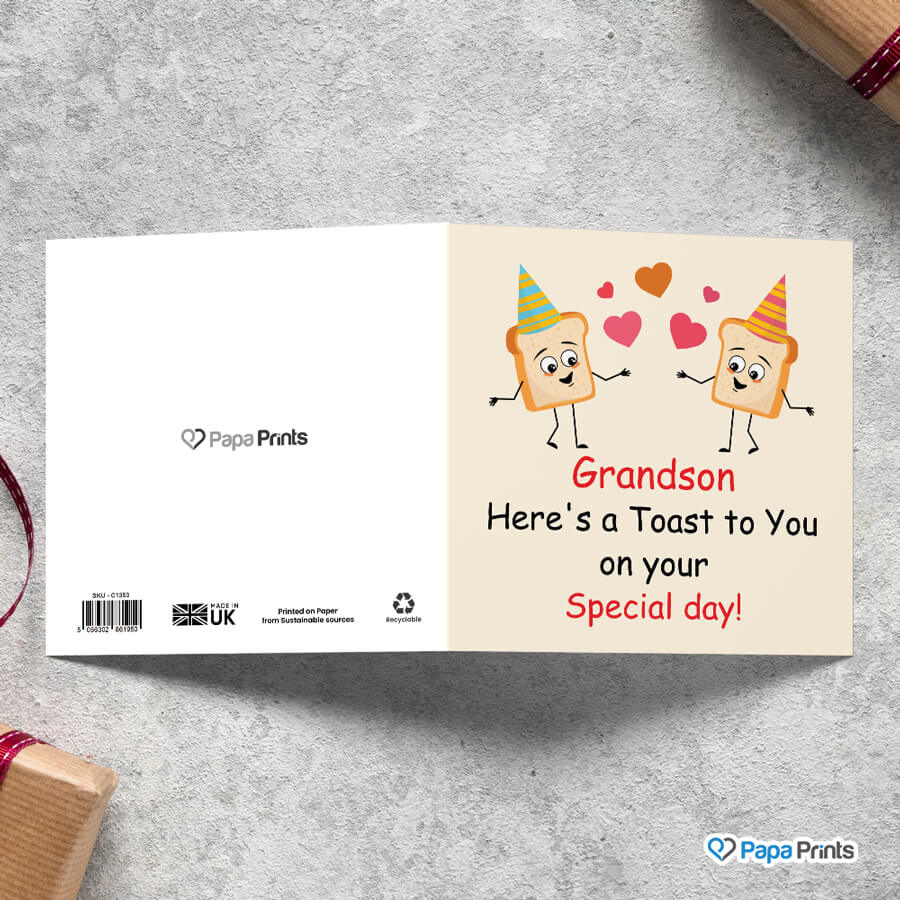 Humorous Toast Greeting Cards