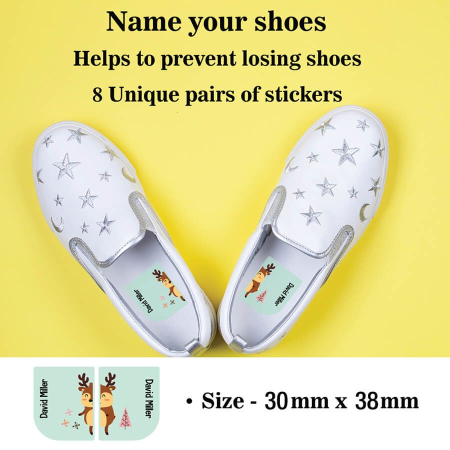 Shoe Name Sticker