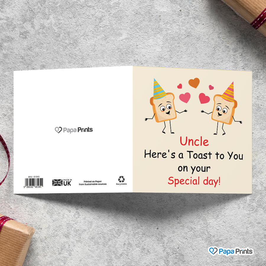 Humorous Toast Greeting Cards