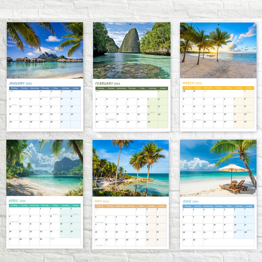 wall calendar UK