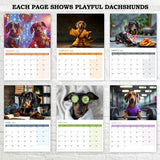  dachshunds 2026 calendar 
