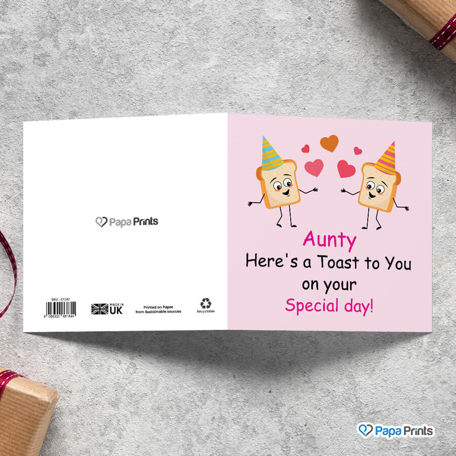 Humorous Toast Greeting Cards