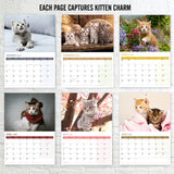 Adorable Kittens 12-Month Calendar 2026 A3