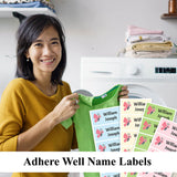Iron-on labels for business