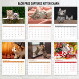 A3 Kittens Wall Calendar 2026 – 12-Month