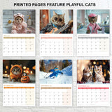 2026 A3 Cat Calendar UK
