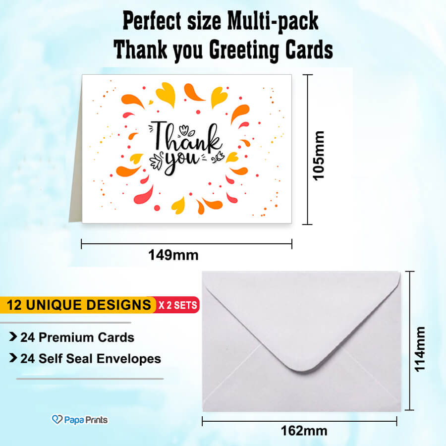 Simplicity in Gratitude: Minimalist Thank You Card Collection