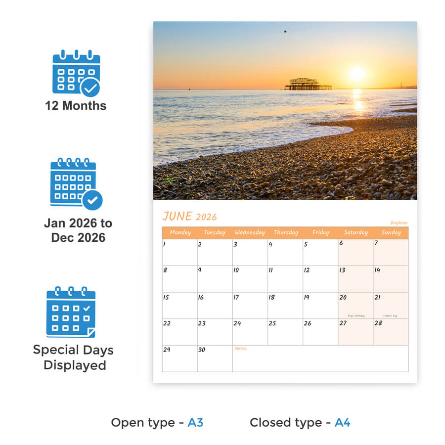 calendar for 2026