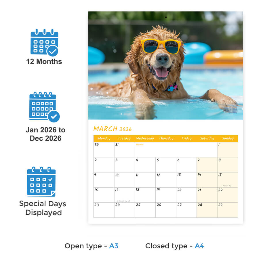 Hilarious Dogs Calendar 2025