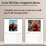 Customised A4 Calendar 2027 with Personalised Photos