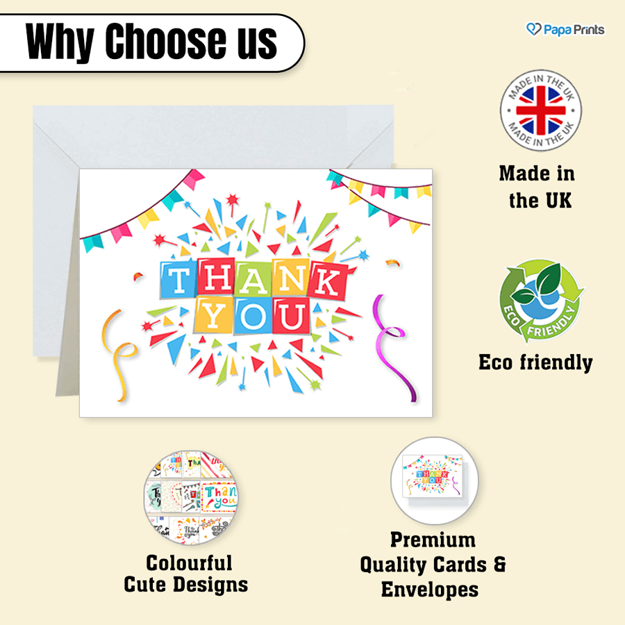 Simplicity in Gratitude: Minimalist Thank You Card Collection