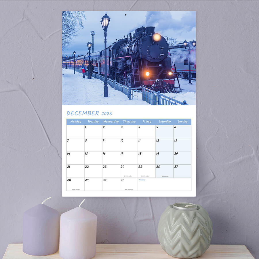  2026 wall calendar UK.
