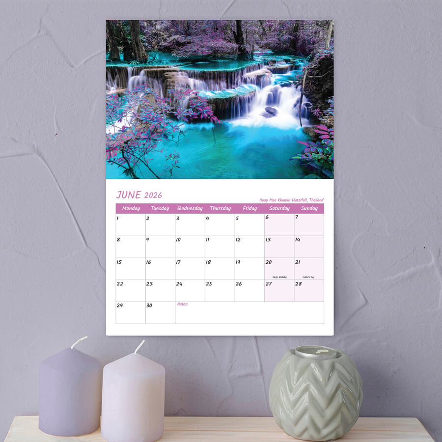 Nature Inspiration 2026 Calendar