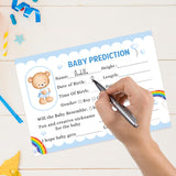 Teddy Bear Baby Prediction Cards - Set of 24