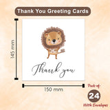 Animal-Themed Thank You Cards