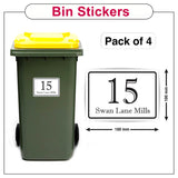 Custom Wheelie Bin Labels