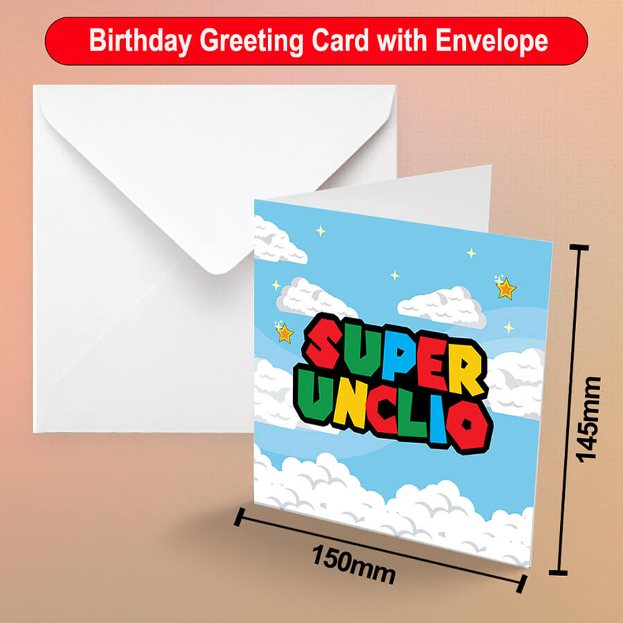 Super Birthday Greeting Card