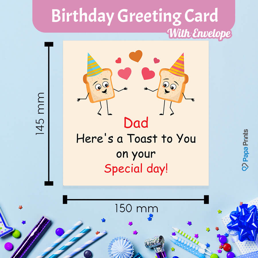 Humorous Toast Greeting Cards