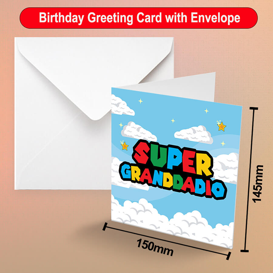 Super Birthday Greeting Card