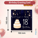 18th Birthday Greeting Card With Envelopes