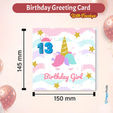 Magical Milestones: Unicorn Age-Wise Birthday Cards (Ages 1-15)