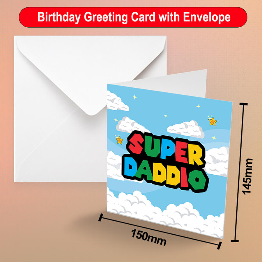 Super Birthday Greeting Card