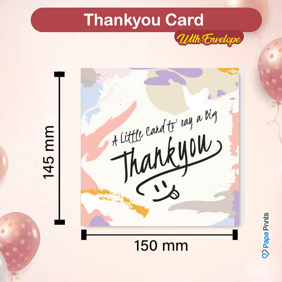 Heartfelt Big Thank You Greeting Card