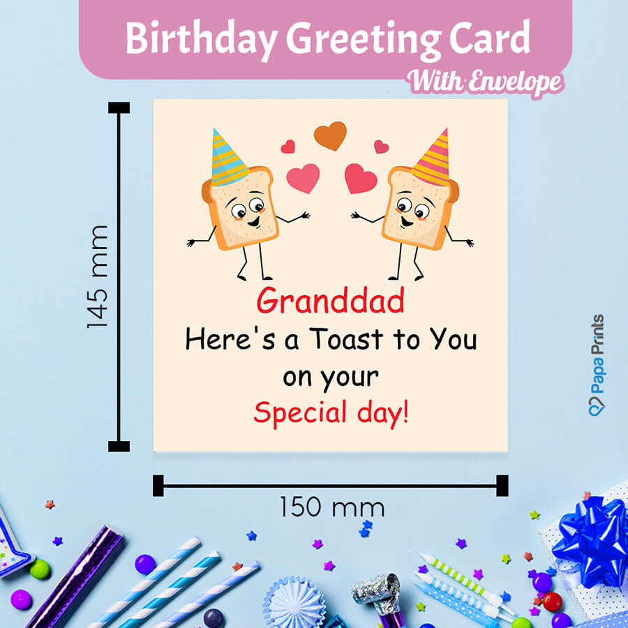 Humorous Toast Greeting Cards