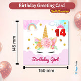 Magical Milestones: Unicorn Age-Wise Birthday Cards (Ages 1-15)