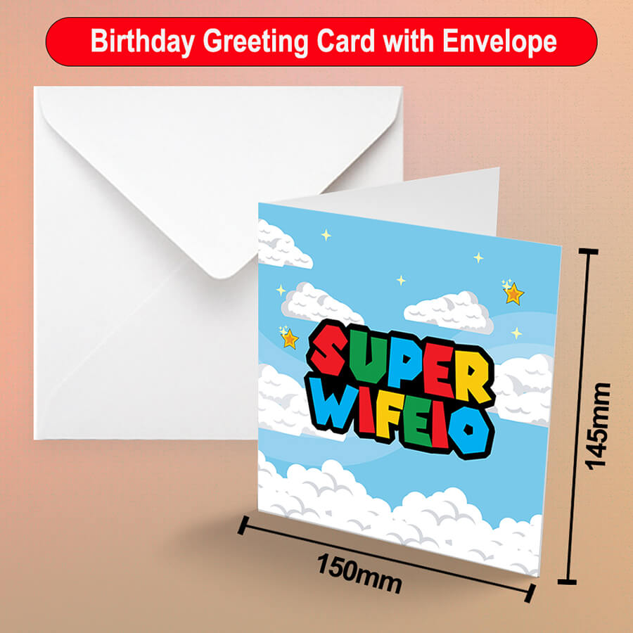 Super Birthday Greeting Card