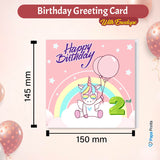 Magical Milestones: Unicorn Age-Wise Birthday Cards (Ages 1-15)