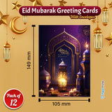 Eid Mubarak Greeting Cards - Celebrate Ramadan with Joy!