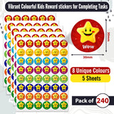 Encouraging Stars Reward Stickers