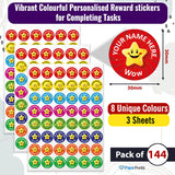 Personalized Star Reward Stickers