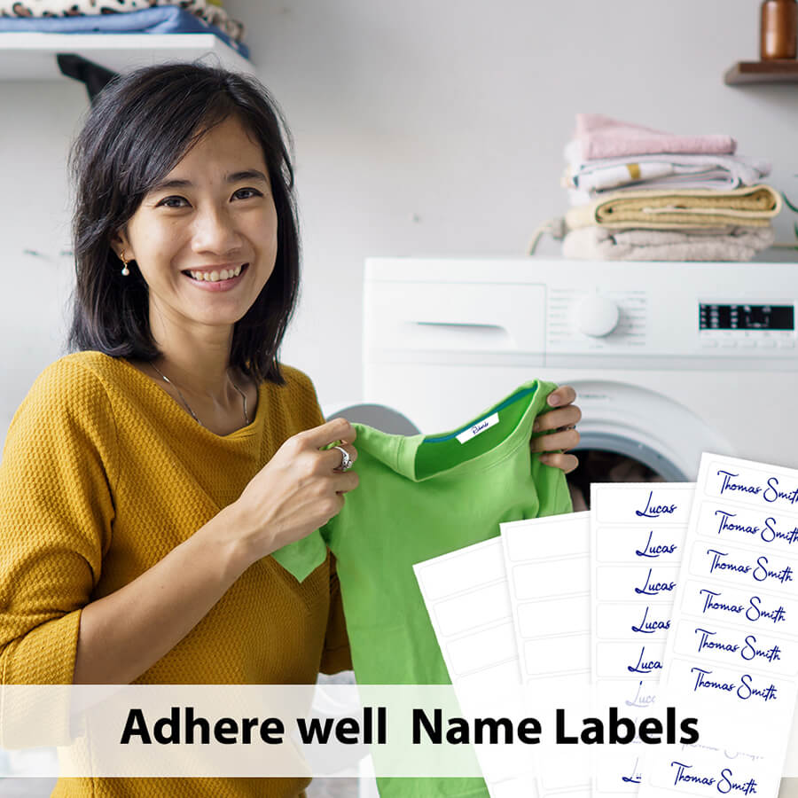 Iron-on labels for expressing creativity