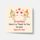 Humorous Toast Greeting Cards