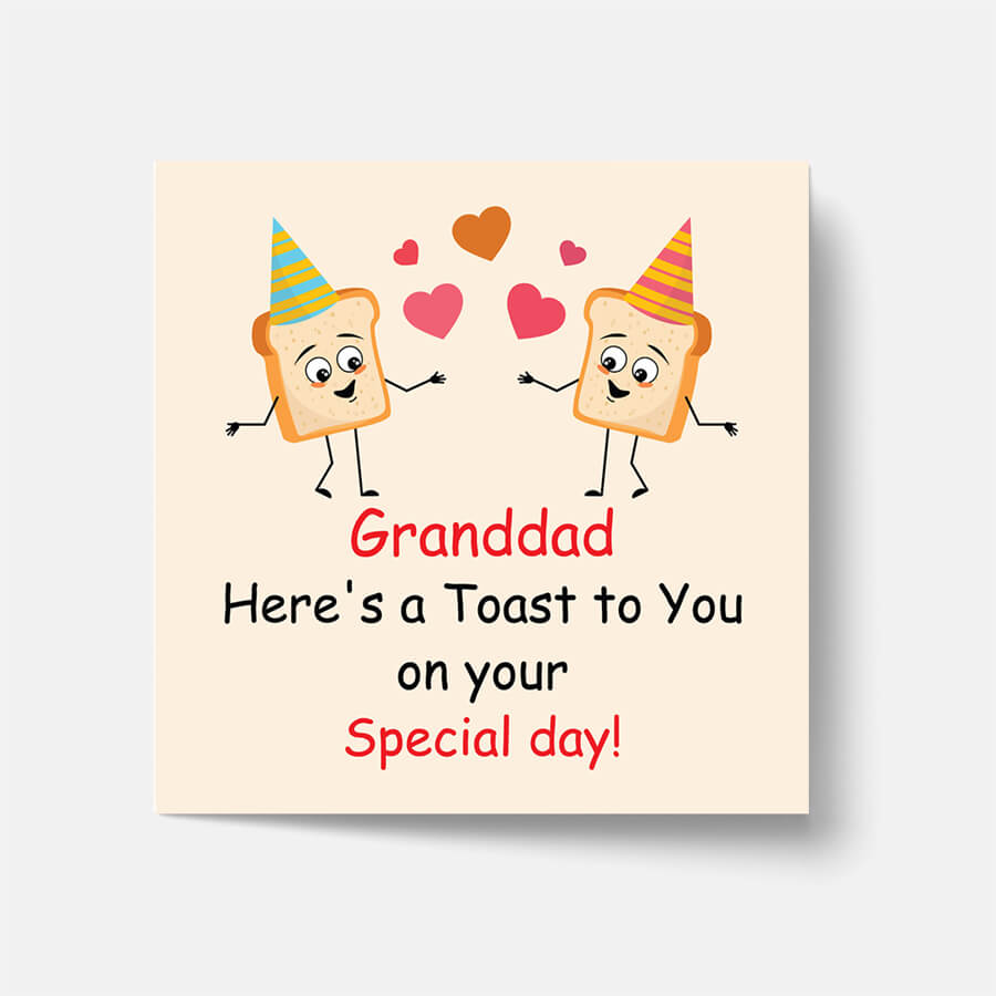 Humorous Toast Greeting Cards