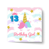 Magical Milestones: Unicorn Age-Wise Birthday Cards (Ages 1-15)
