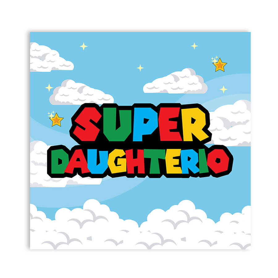 Super Birthday Greeting Card