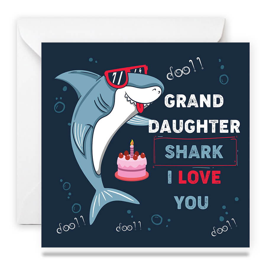 Shark-Themed Greeting Cards