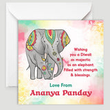 Personalised Diwali Festival of Lights Card