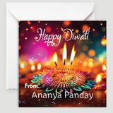 Personalised Diwali Festival of Lights Card