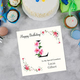 Personalised Initial Birthday Card