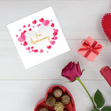 Wedding anniversary card for husband