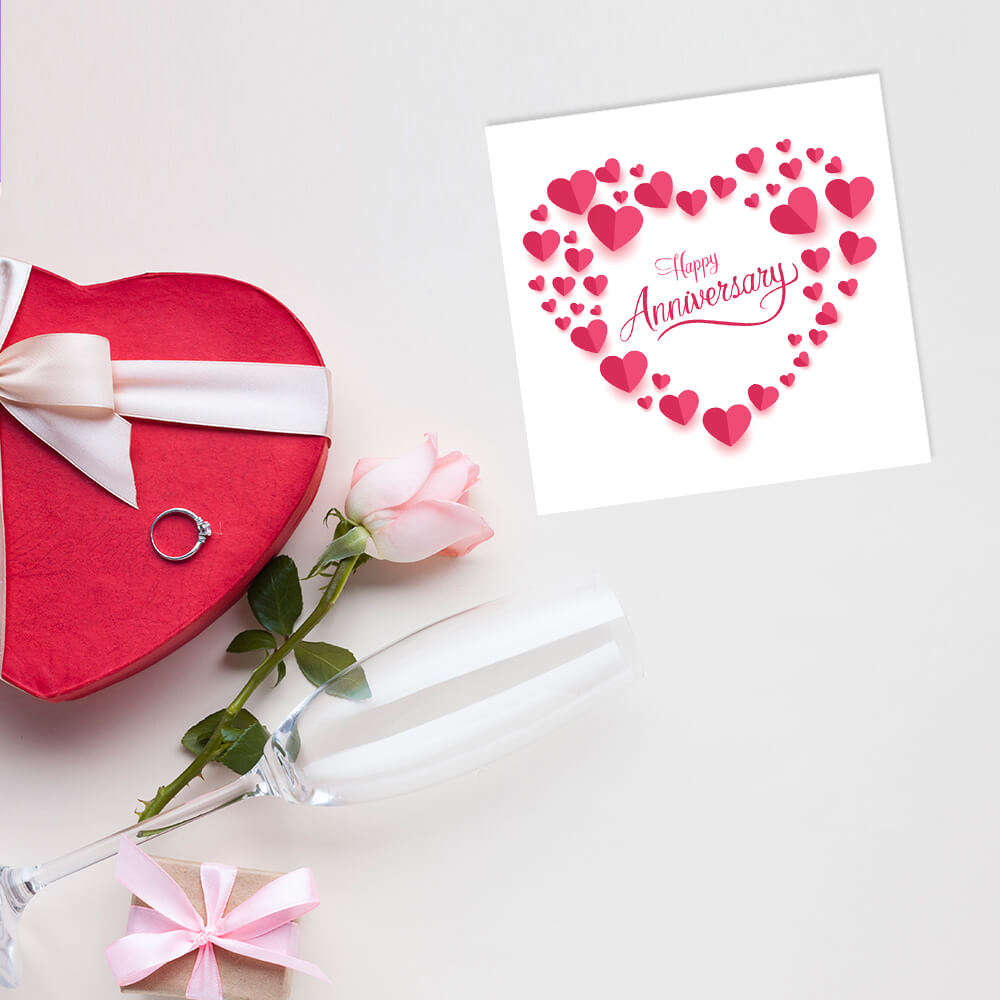 Wedding anniversary card for husband
