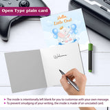 Welcoming Baby Card - Unisex Design for Boys and Girls