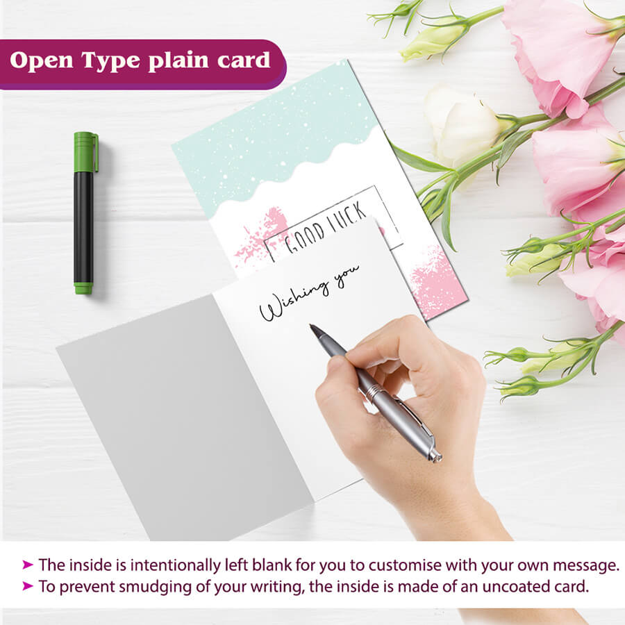 Good Luck Cards - Pack Of 24 - A6 Greeting Card