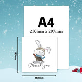 Animal-Themed Thank You Cards