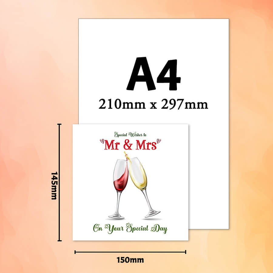 Mr. and Mrs. Special Day Card